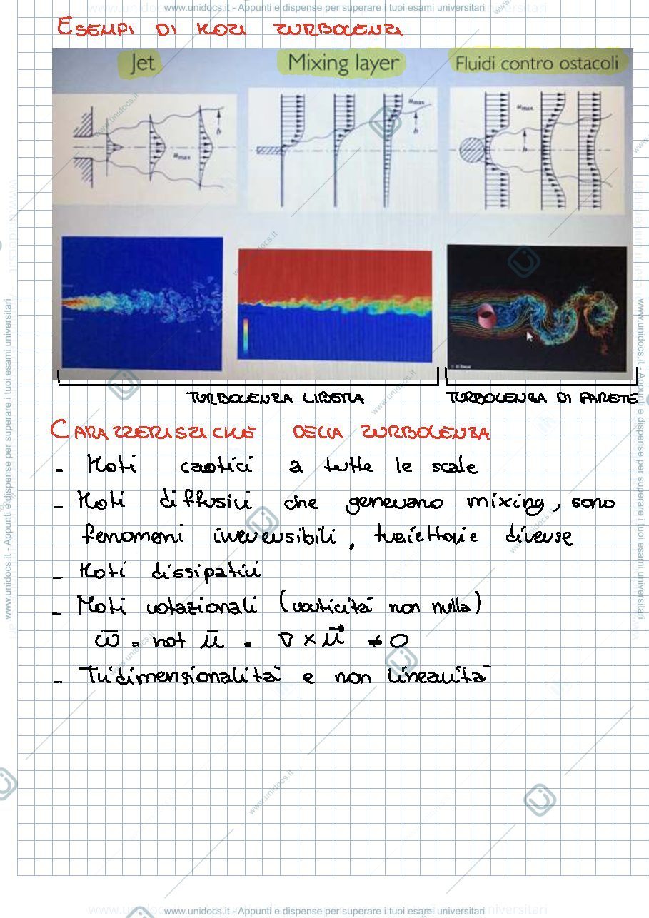 Anteprima pagina 2 — Appunti di Idraulica Ambientale del prof. Revelli