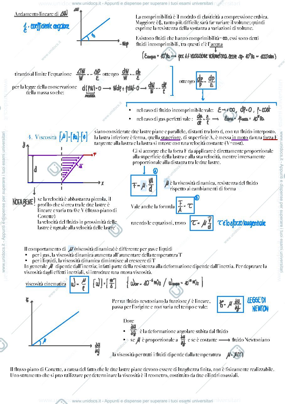 Anteprima pagina 3 — Riassunti idraulica