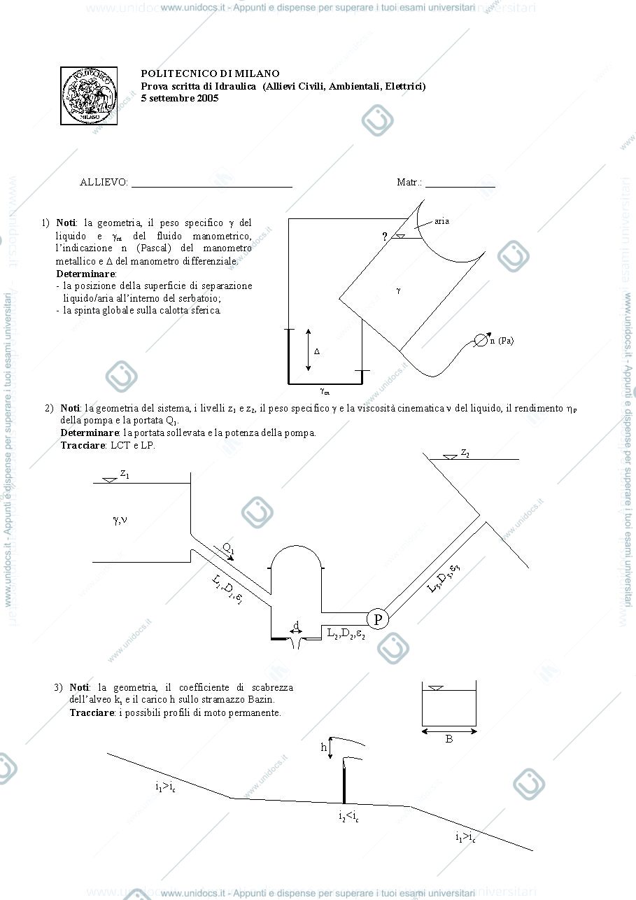 Anteprima pagina 2 — temi d'esame