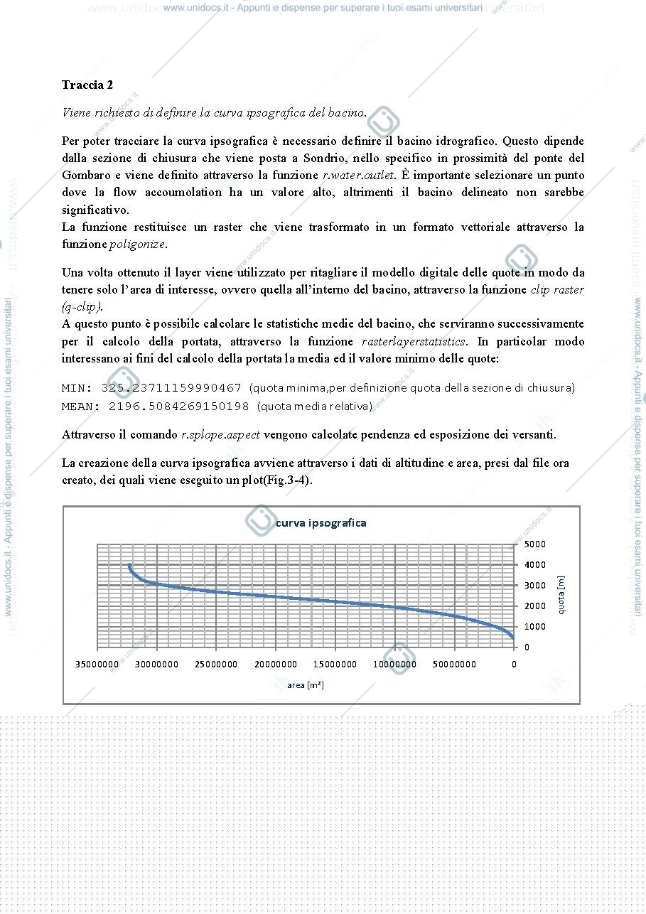 Anteprima pagina 3 — relazione finale idrologia