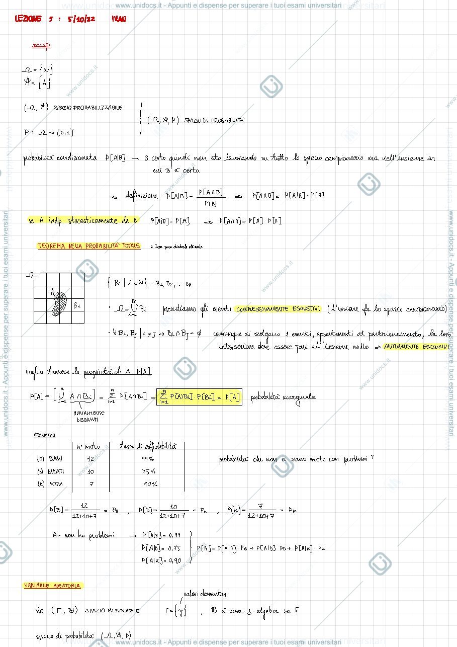 Anteprima pagina 1 — Idrologia statistica