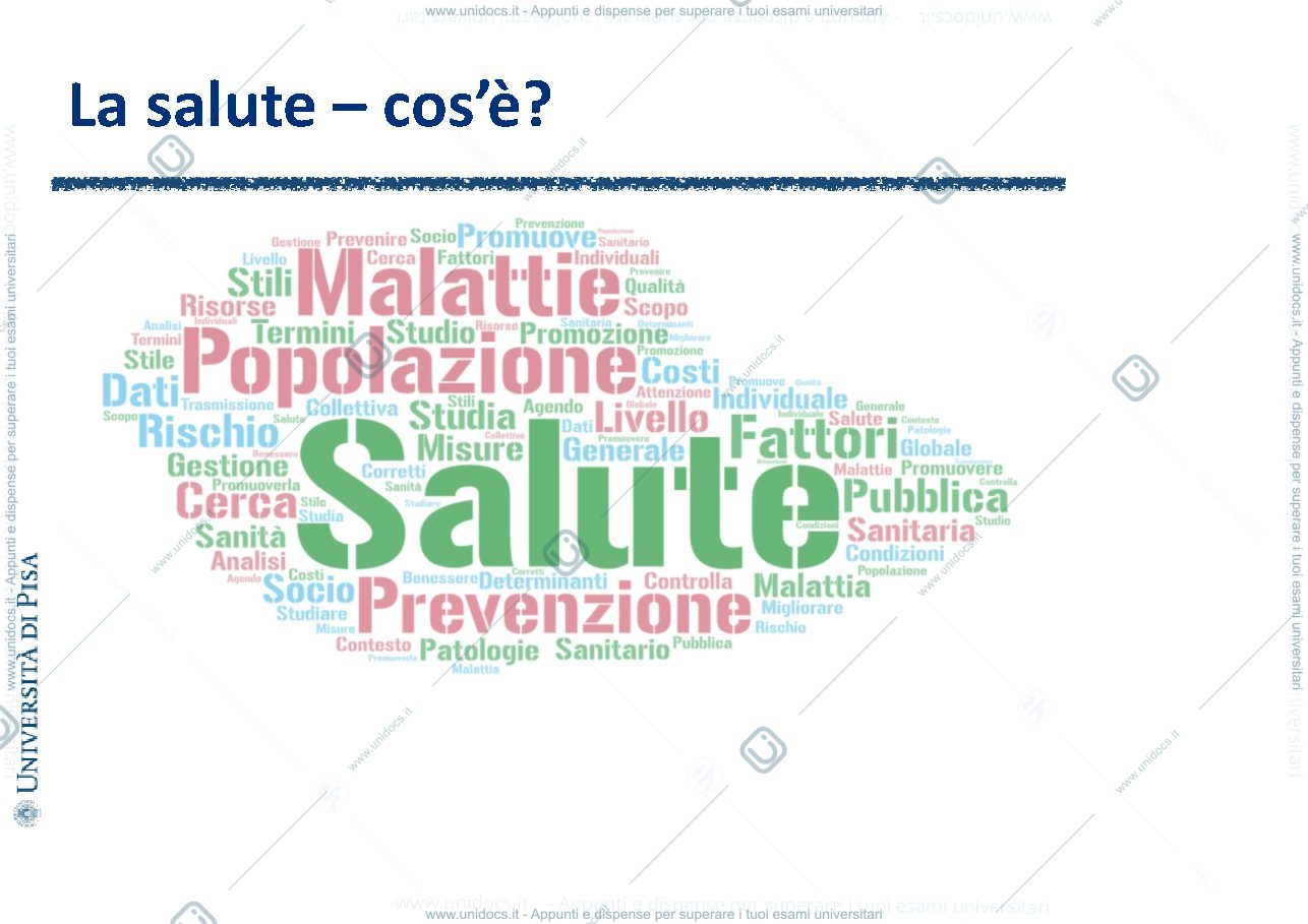 Anteprima pagina 3 — Concetto di salute