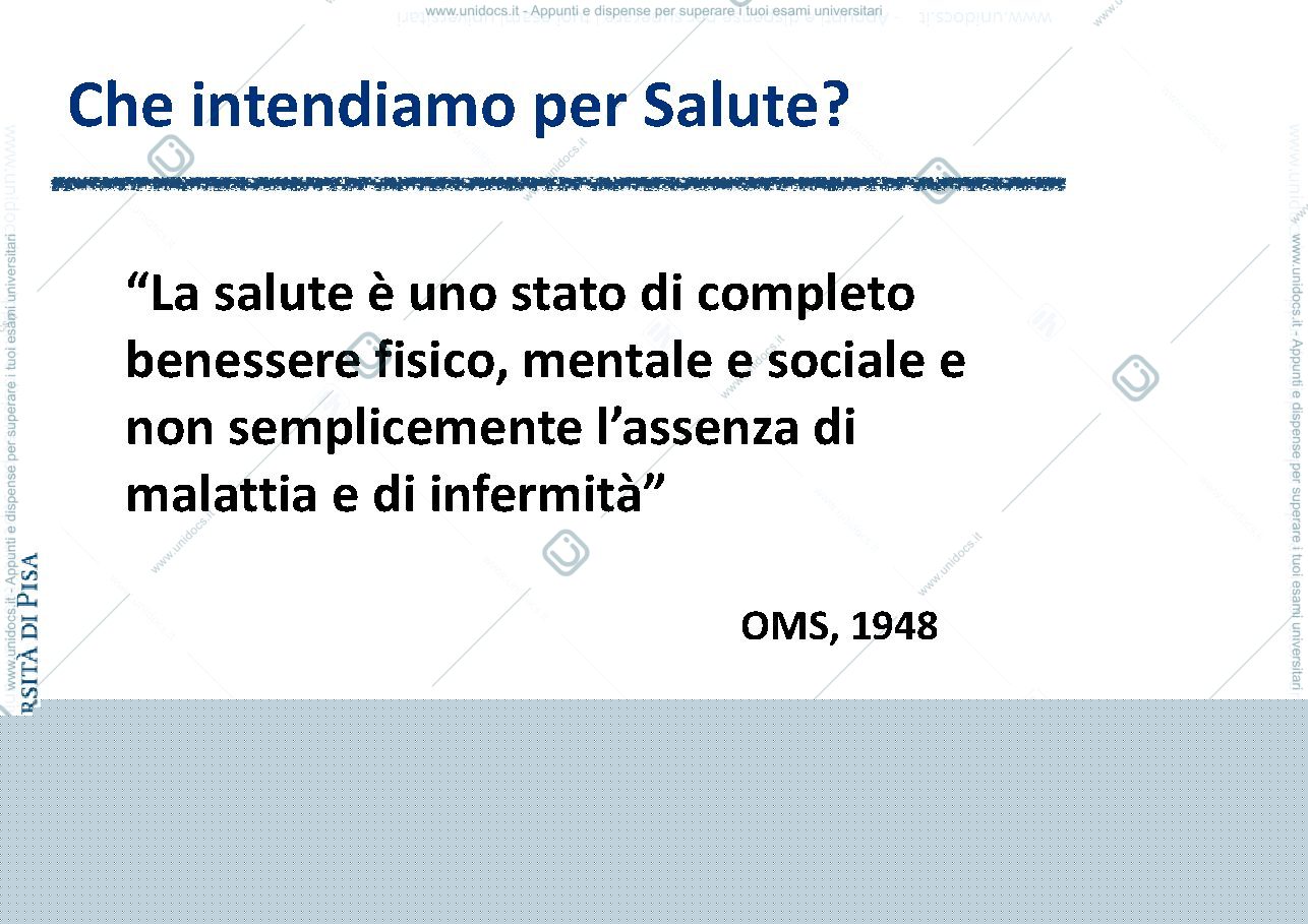 Anteprima pagina 4 — Concetto di salute