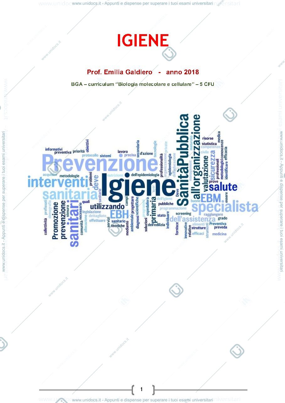 Anteprima pagina 1 — Igiene