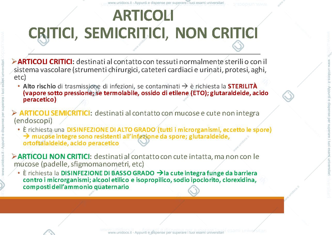 Anteprima pagina 4 — Igiene - Disinfezione e sterilizzazione