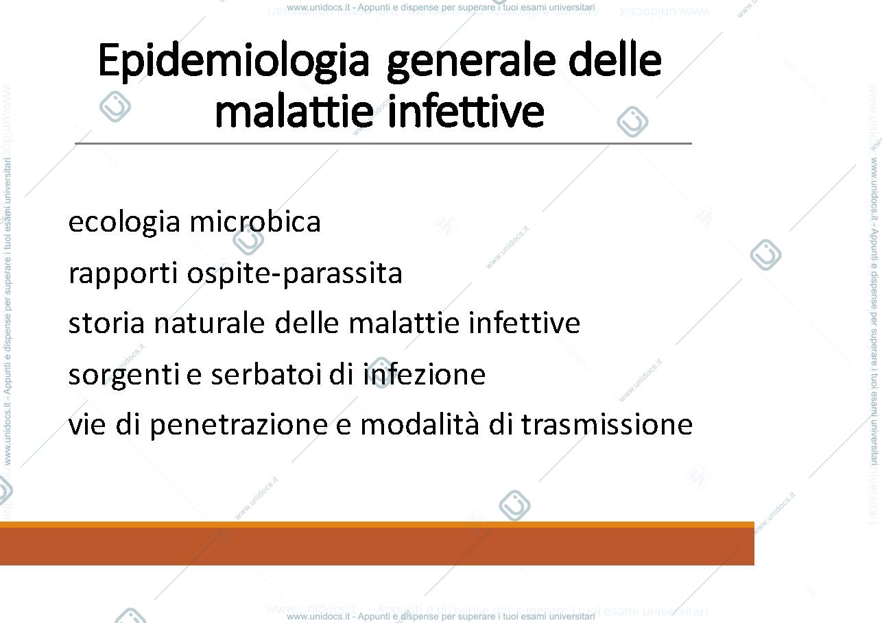Anteprima pagina 2 — Igiene - epidemiologia generale delle malattie infettive