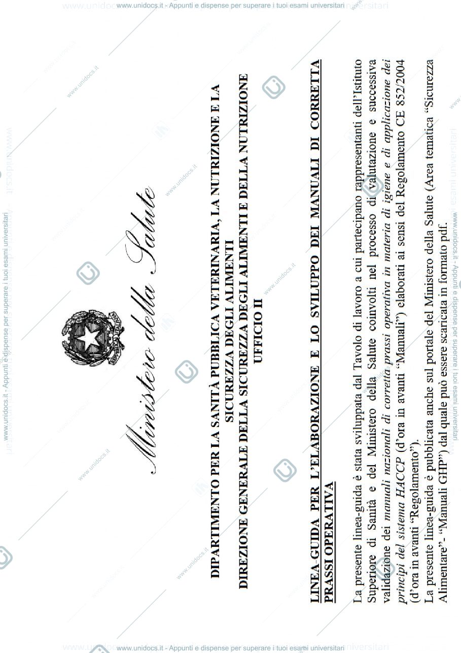 Anteprima pagina 1 — linee guida manuali 2011