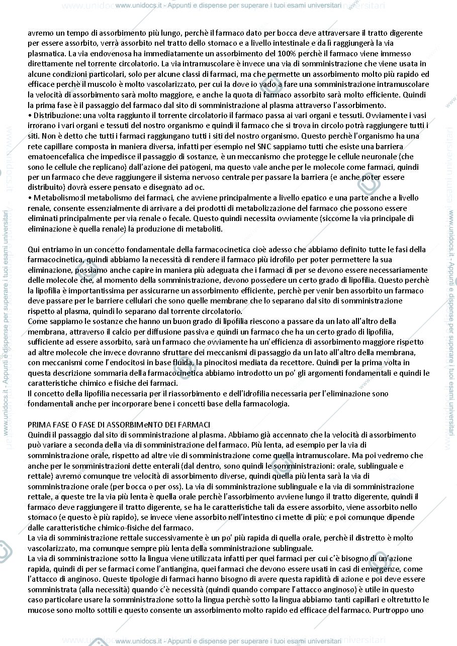 Anteprima pagina 2 — Farmacologia