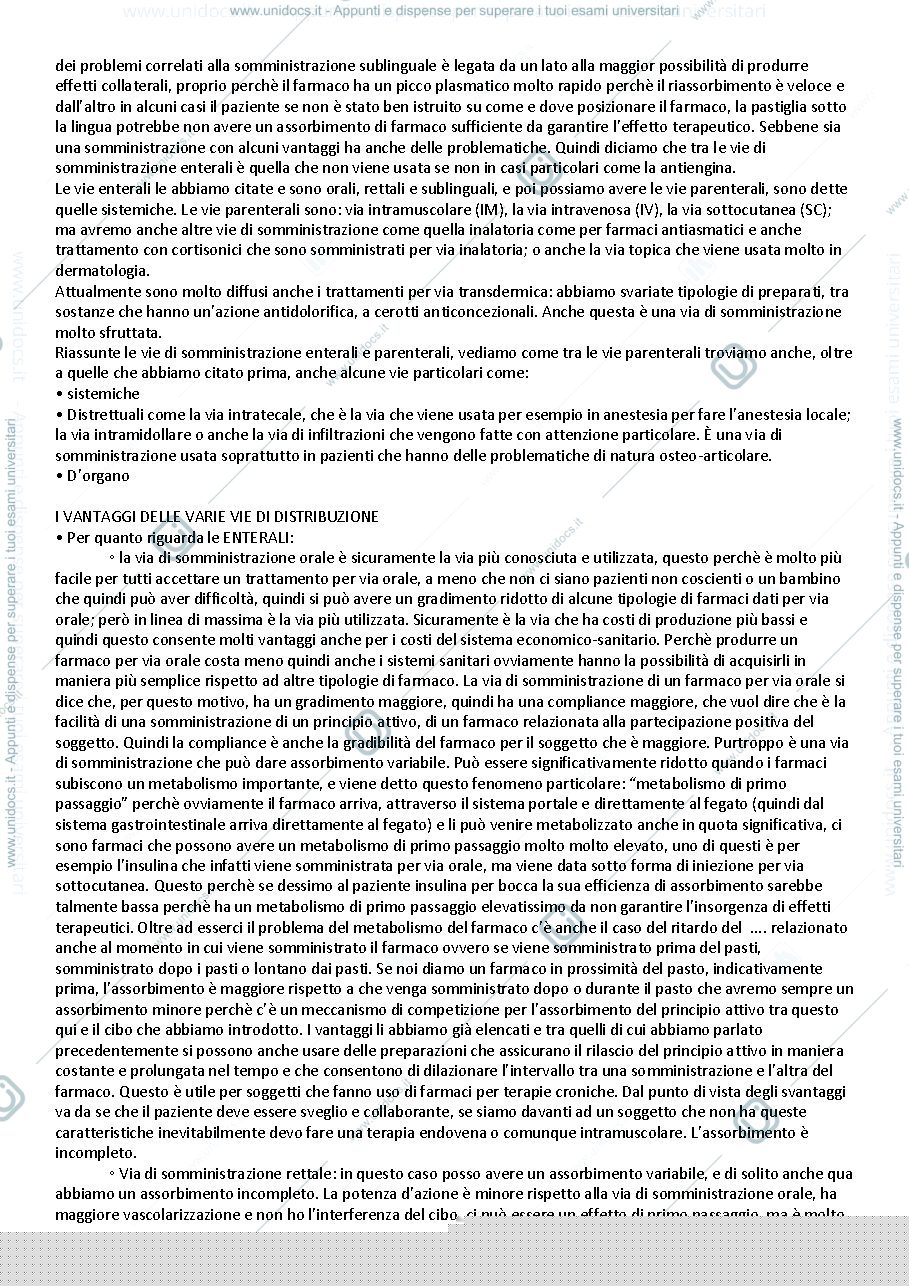 Anteprima pagina 3 — Farmacologia