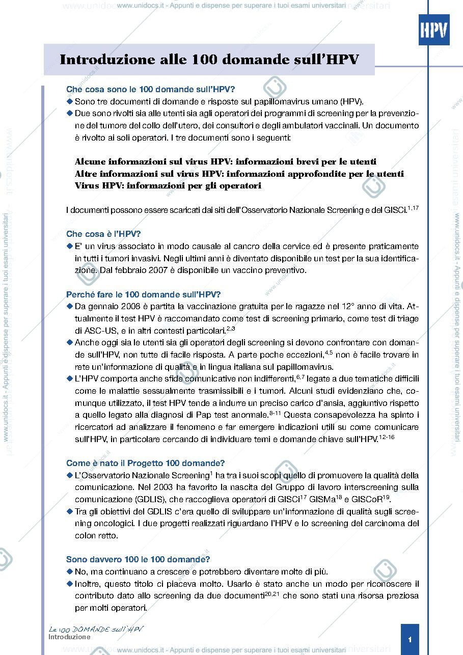 Anteprima pagina 3 — Hpv