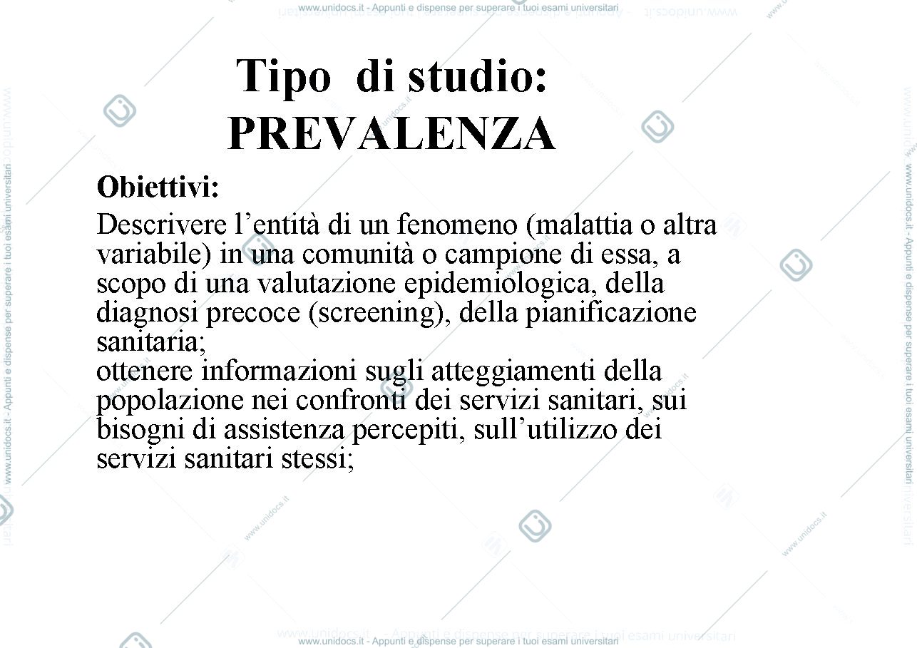 Anteprima pagina 2 — Epidemiologia 