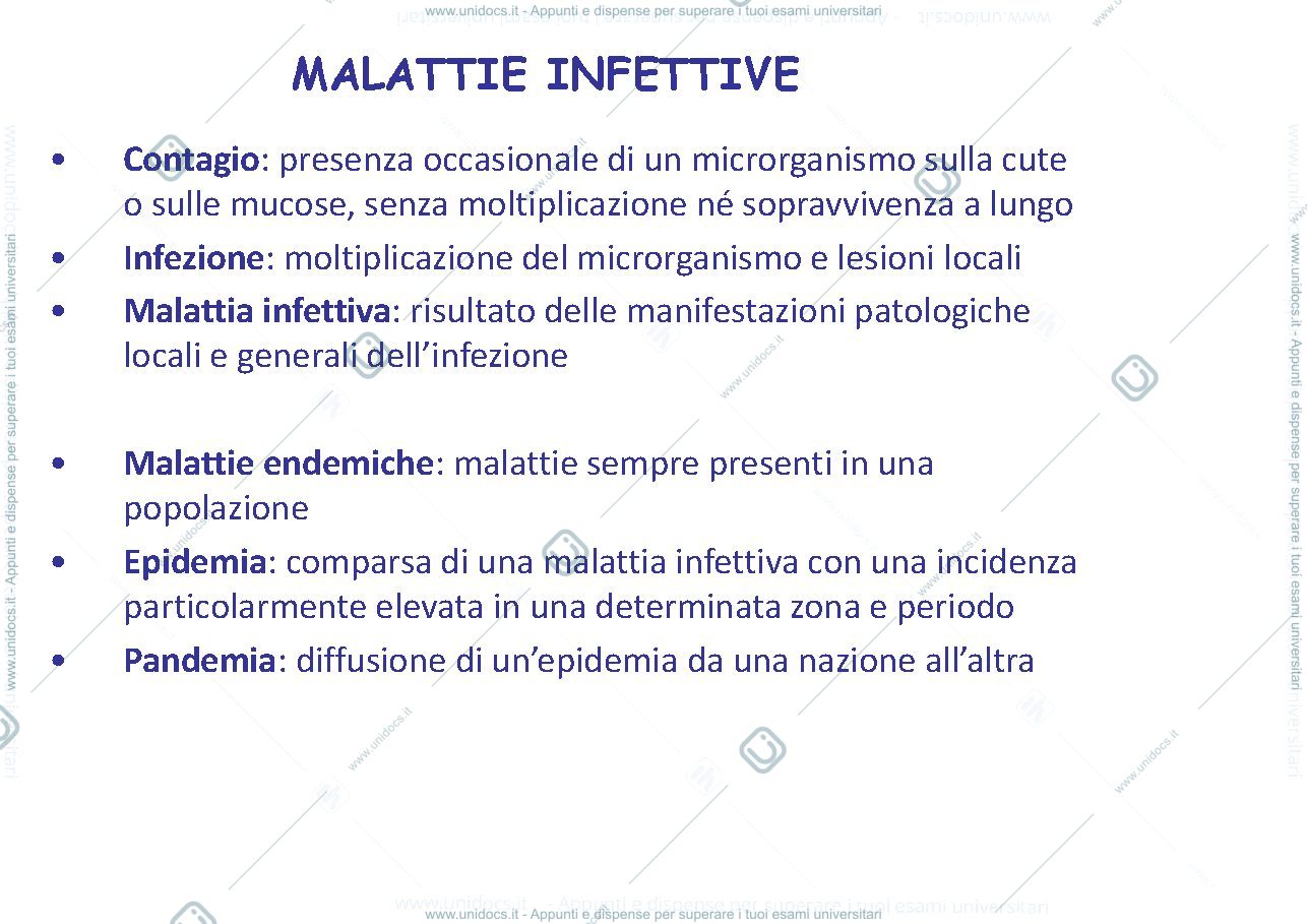 Anteprima pagina 1 — malattie infettive