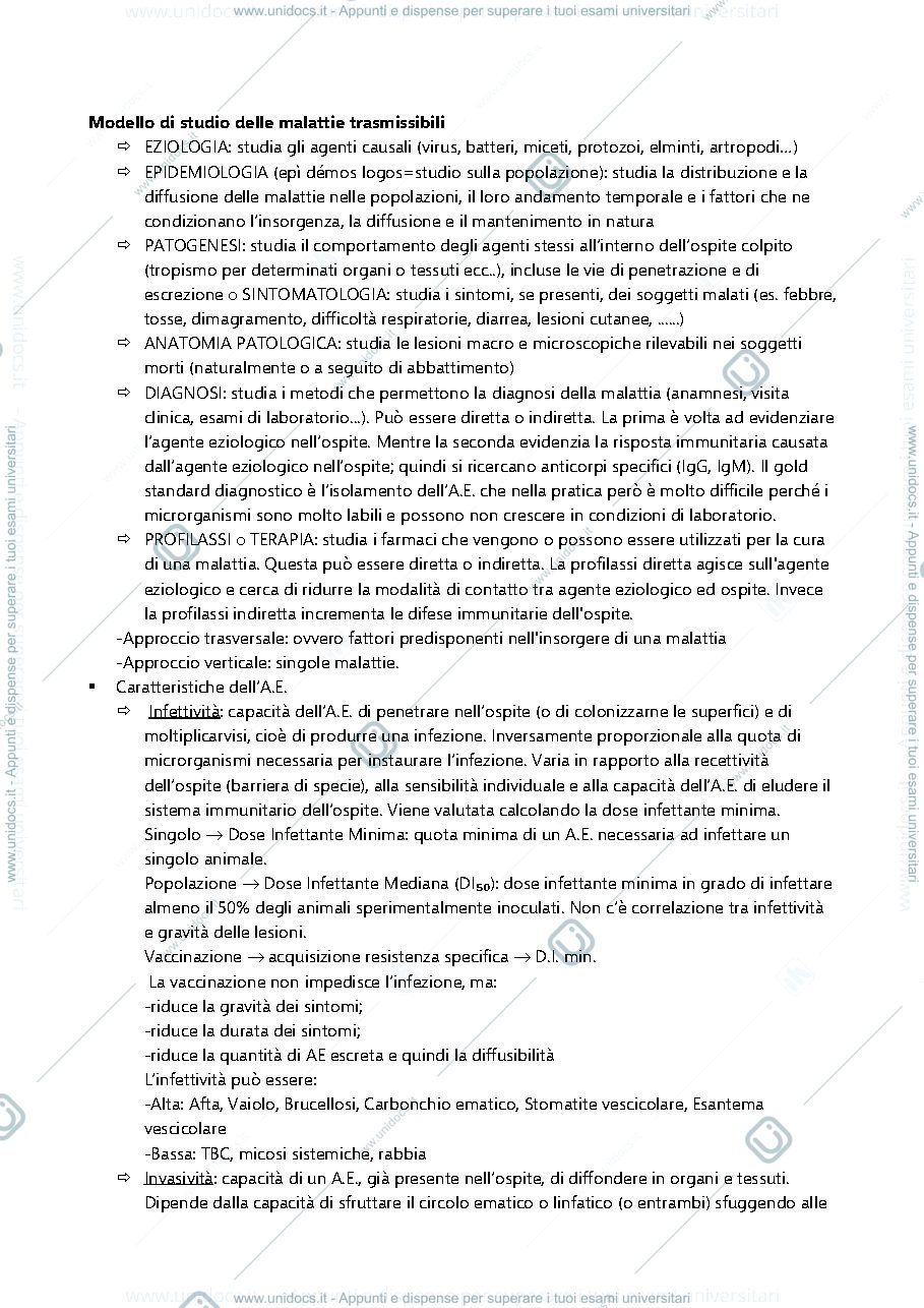 Anteprima pagina 2 — Appunti di igiene veterinaria