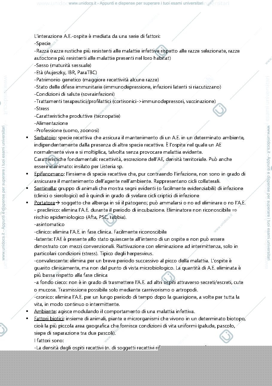 Anteprima pagina 4 — Appunti di igiene veterinaria