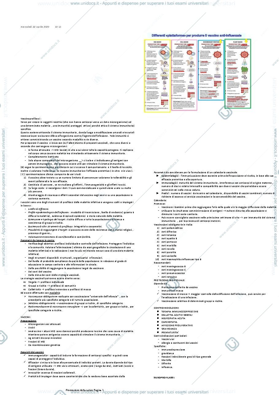 Anteprima pagina 1 — vaccinoprofilassi
