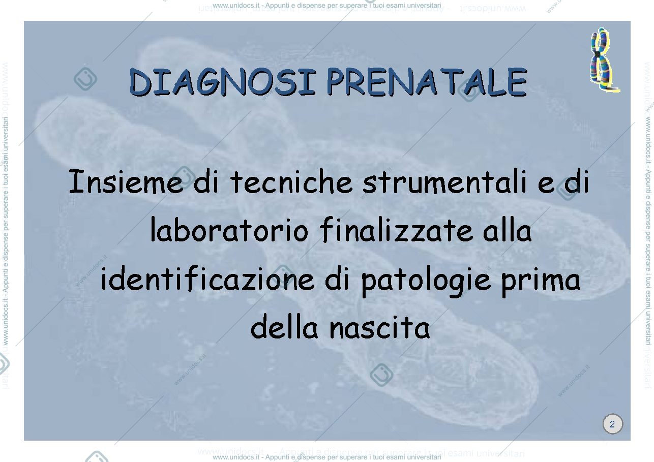 Anteprima pagina 2 — diagnosi prenatale