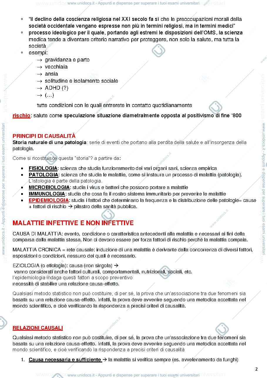 Anteprima pagina 2 — appunti igiene scienze dell'educazione