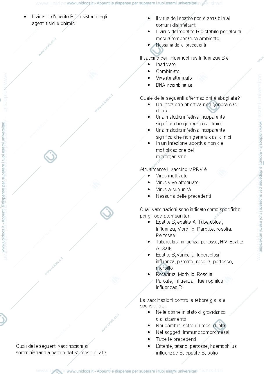 Anteprima pagina 3 — domande di igene