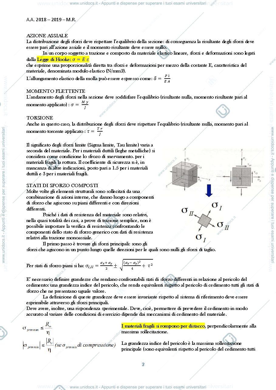 Anteprima pagina 2 — Il metodo degli elementi finiti (FEM) per l'analisi dei prodotti industriali