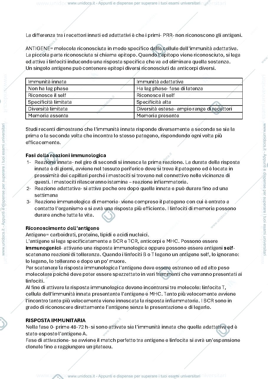 Anteprima pagina 3 — immunologia e immunopatologia