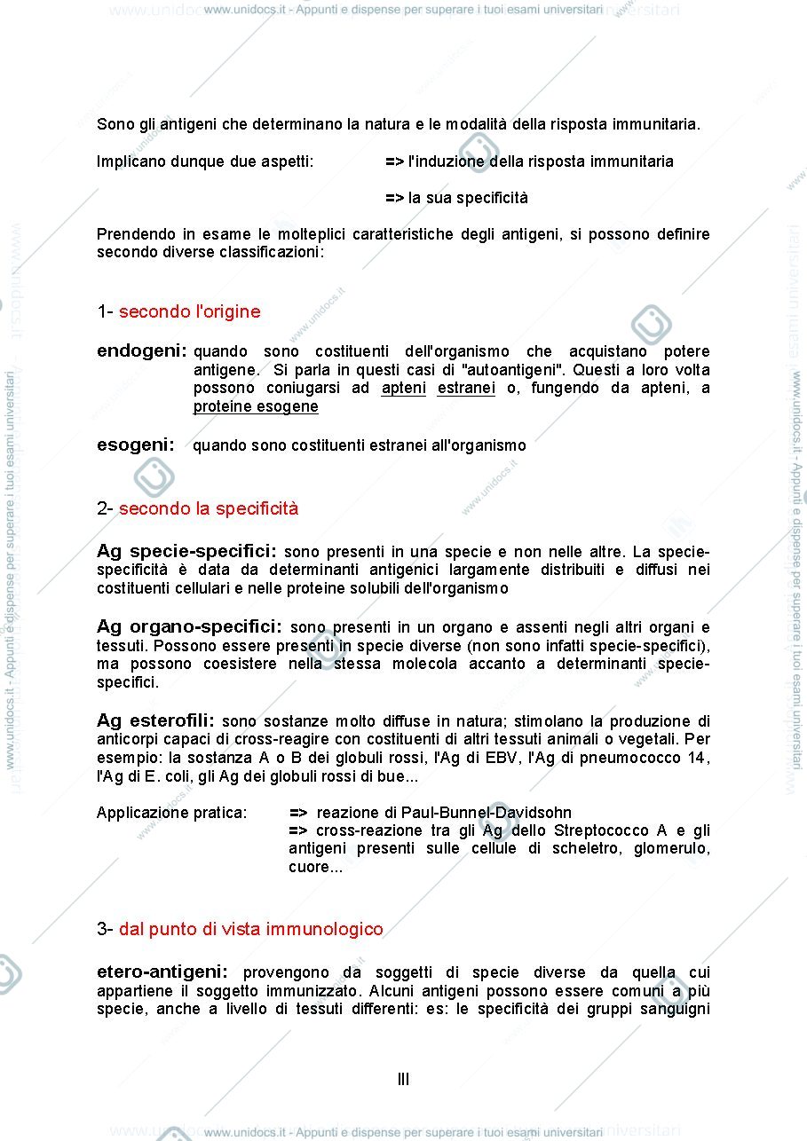 Anteprima pagina 3 — dispensa immunologia