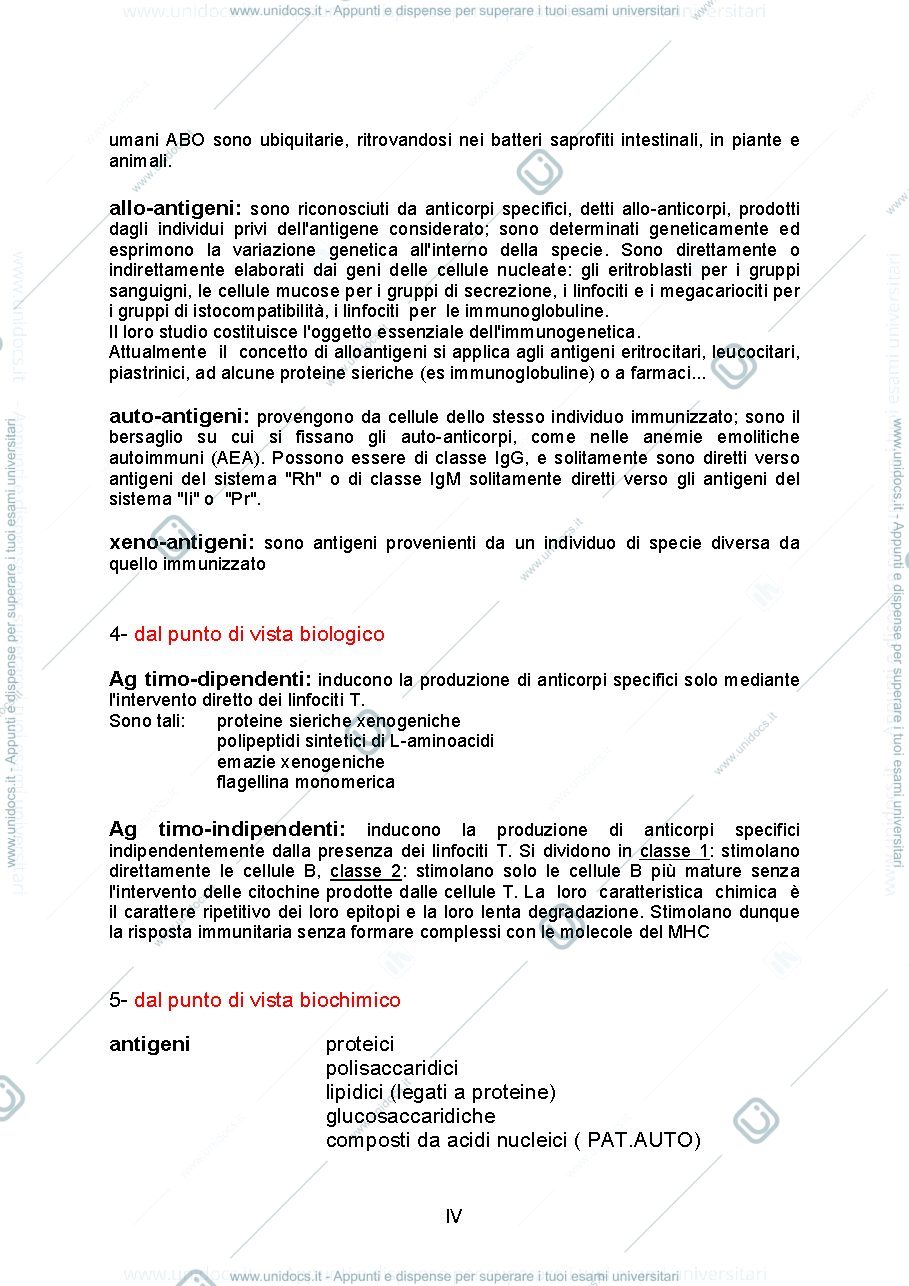Anteprima pagina 4 — dispensa immunologia