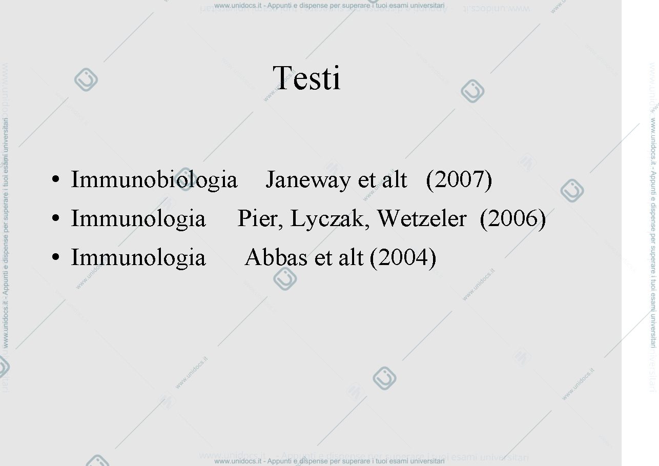 Anteprima pagina 2 — Immunità