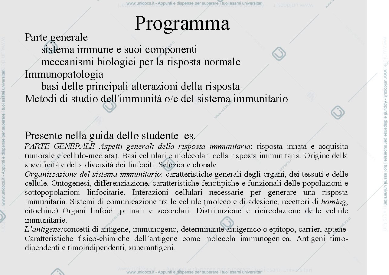 Anteprima pagina 4 — Immunità