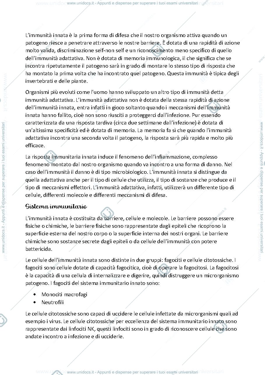 Anteprima pagina 3 — Immunologia