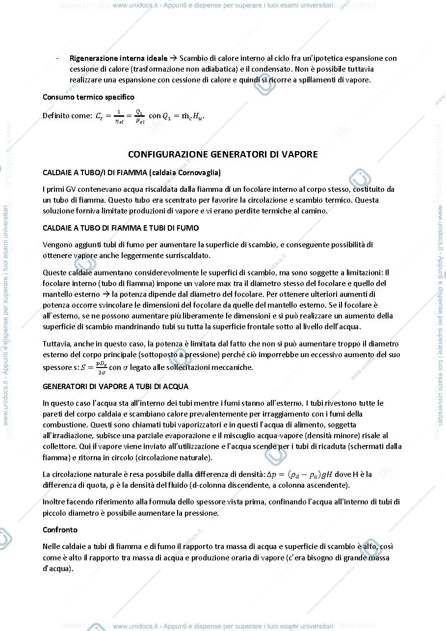 Anteprima pagina 3 — IMPIANTI ENERGETICI RIASSUNTO