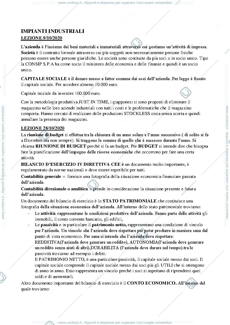 Anteprima pagina 1 — impianti industriali