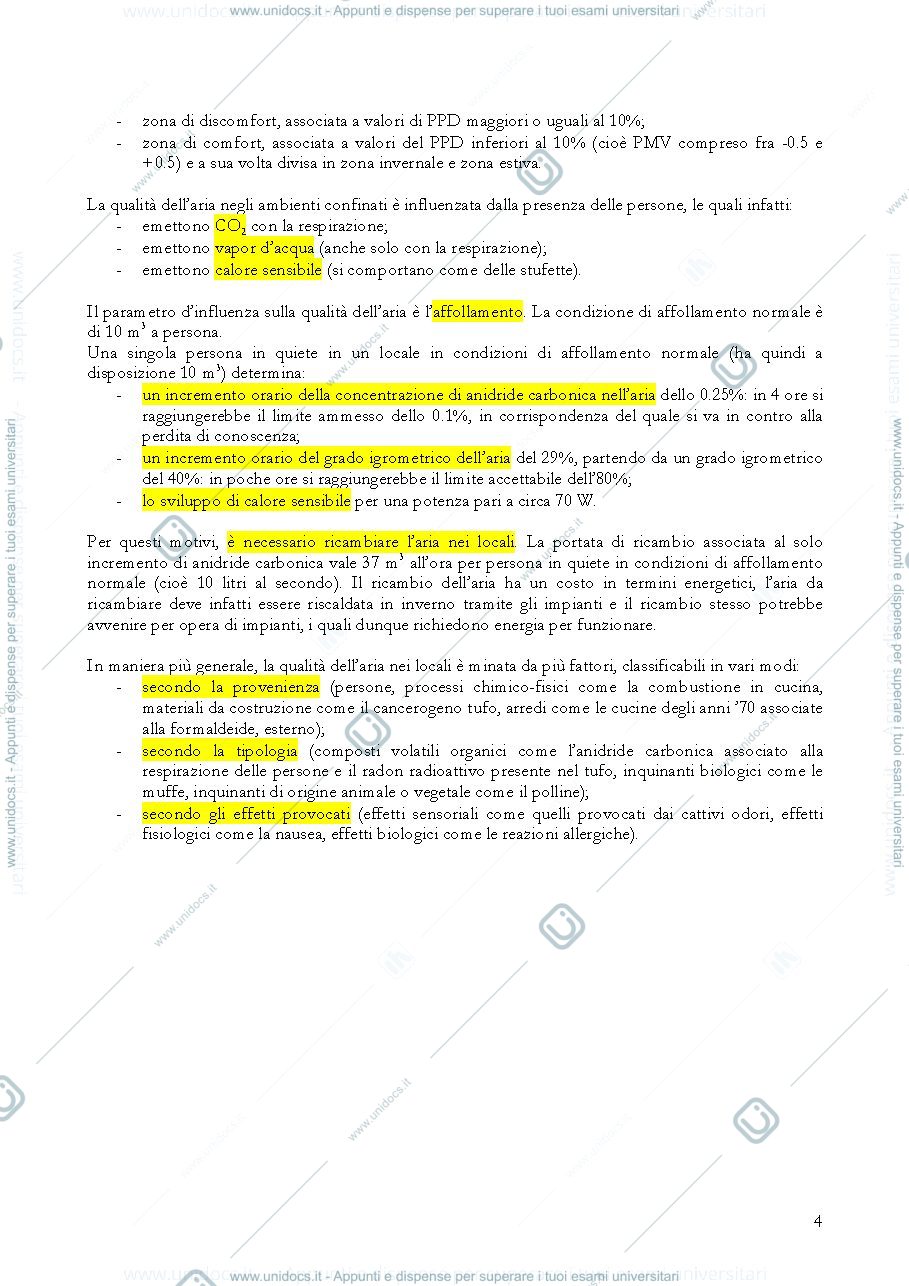 Anteprima pagina 4 — Riassunti e Tabelle Impianti Tecnici