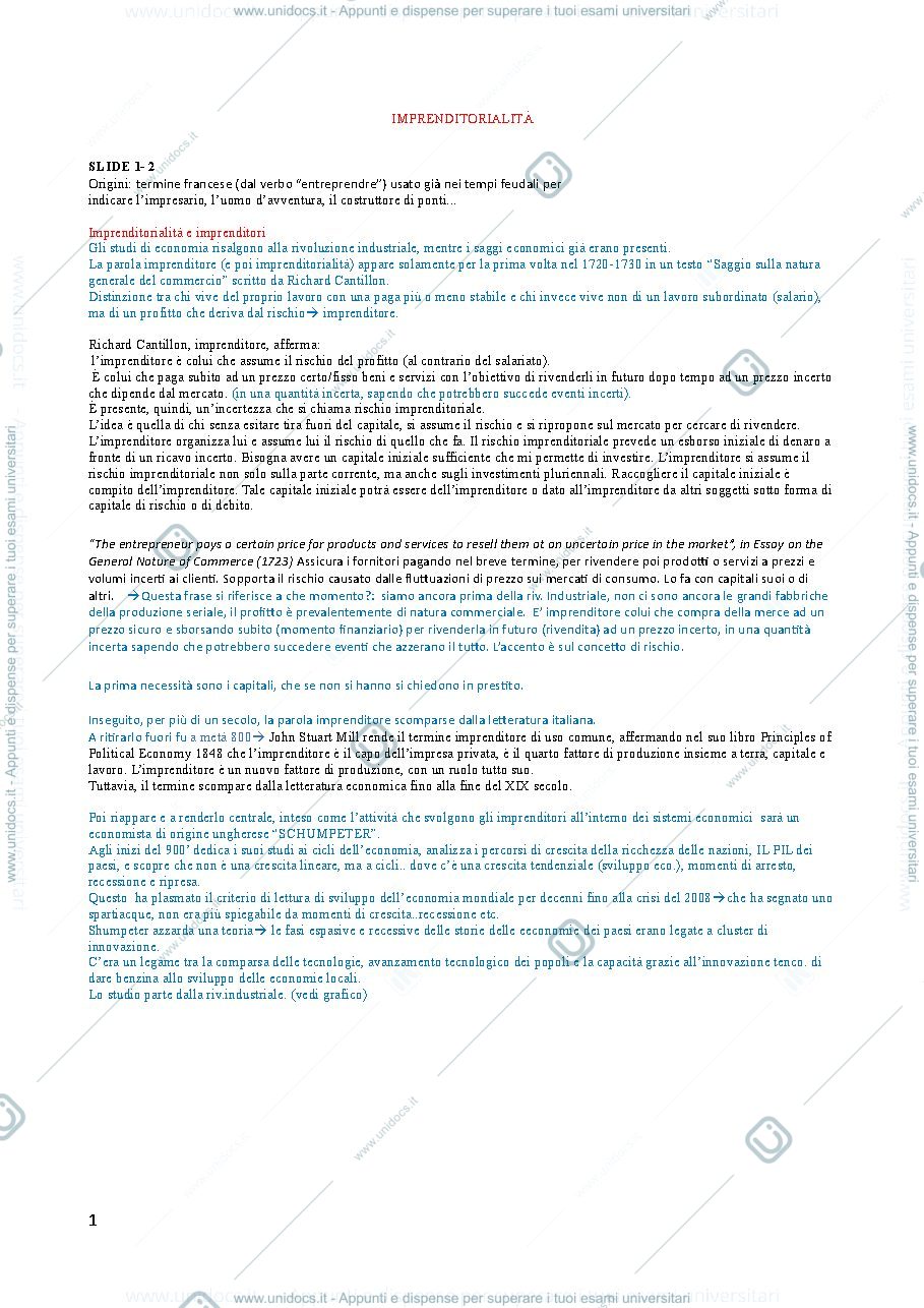 Anteprima pagina 1 — Imprenditorialità
