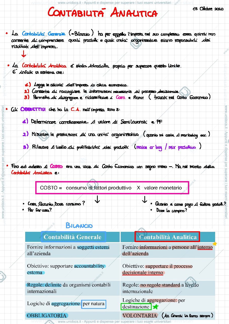 Anteprima pagina 1 — Appunti Impresa