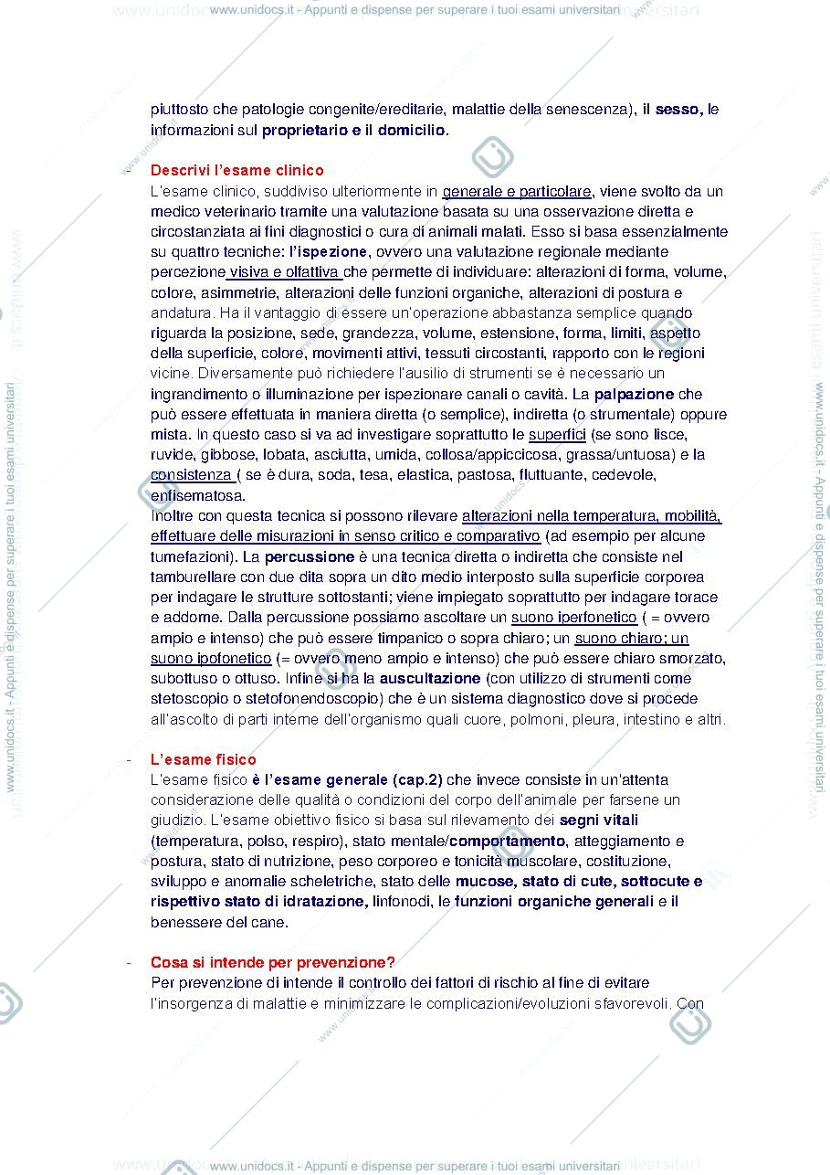 Anteprima pagina 3 — Principali indicatori della salute del cane e deontologia cinofila