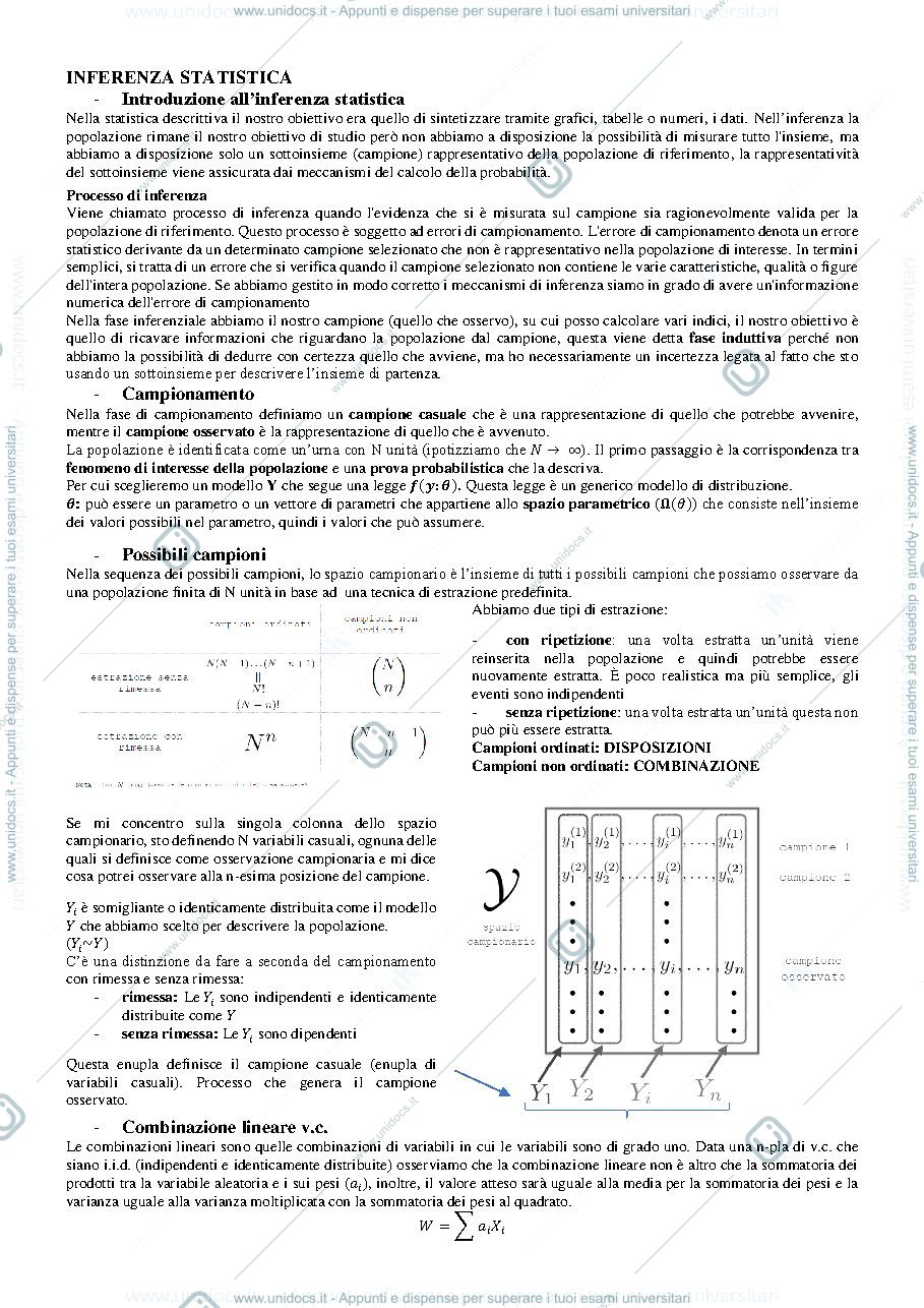 Anteprima pagina 1 — Inferenza