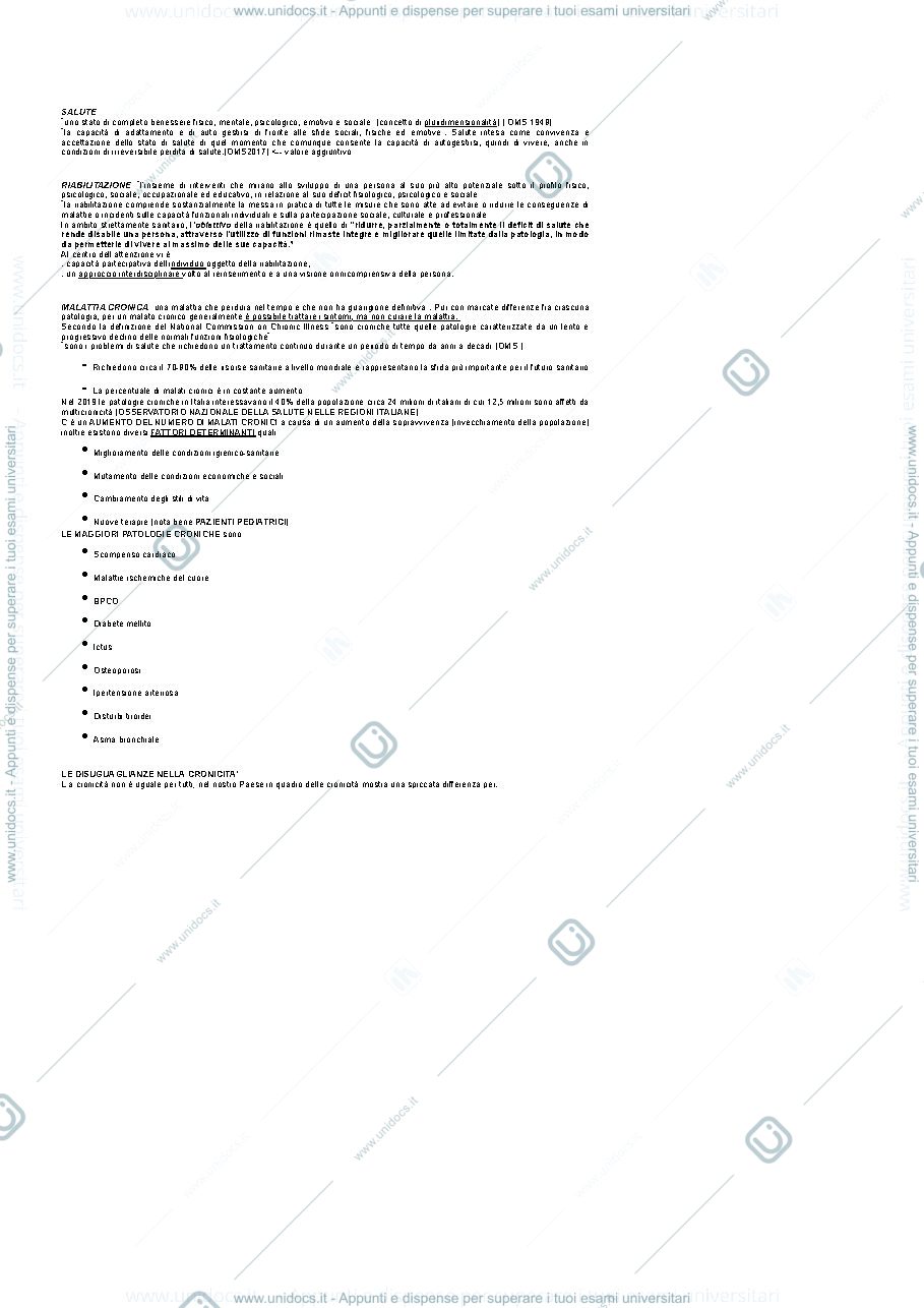 Anteprima pagina 2 — Infermieristica clinico riabilitativa delle cronicità