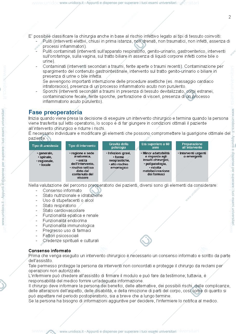 Anteprima pagina 2 — infermieristica in area chirurgica