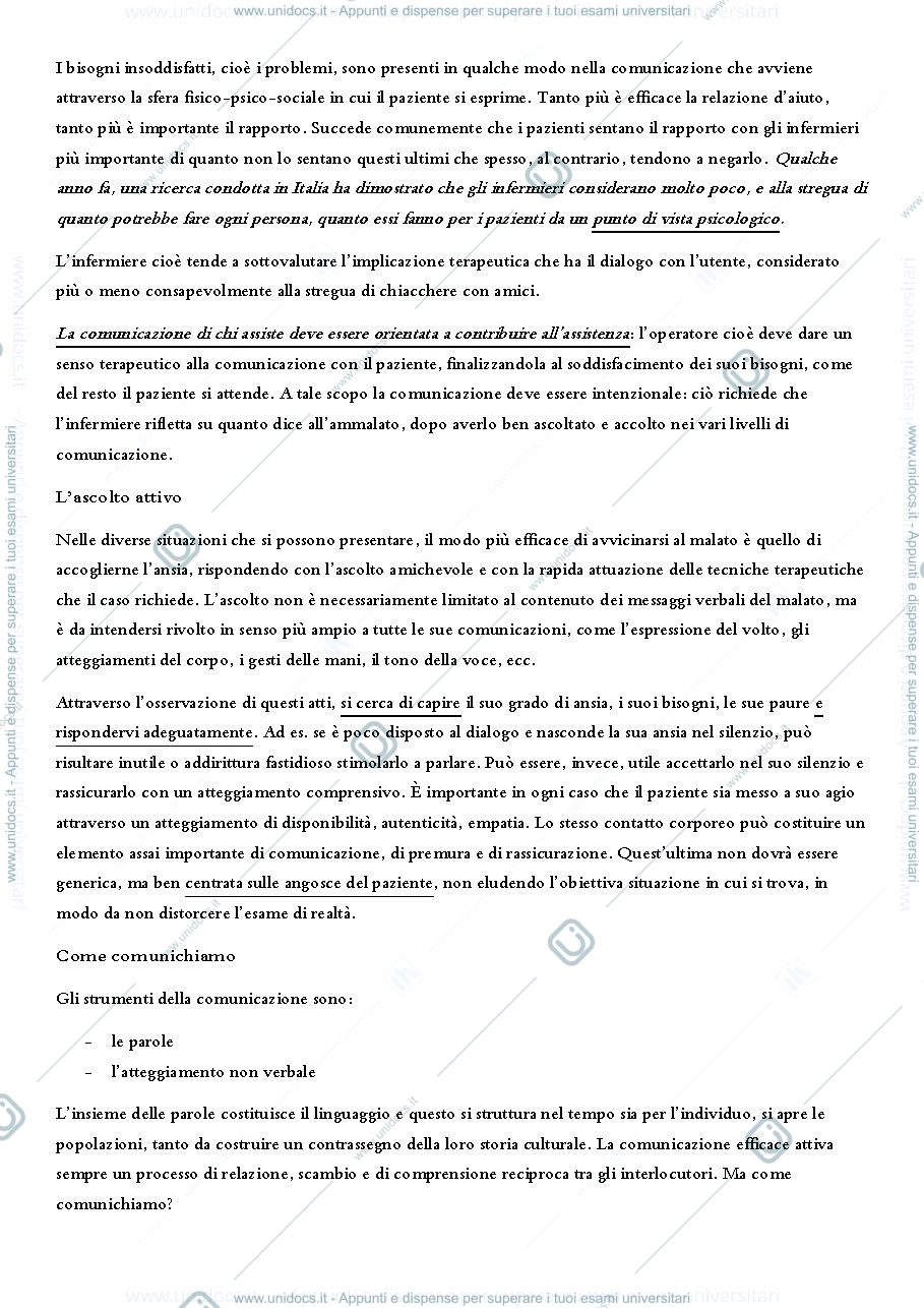 Anteprima pagina 2 — Infermieristica clinica I
