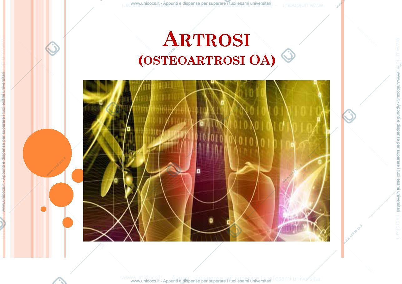 Anteprima pagina 1 — Artrosi 