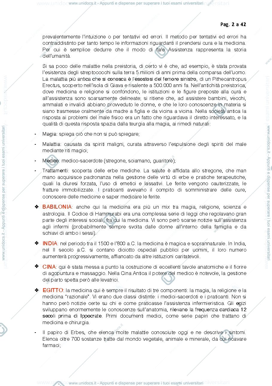 Anteprima pagina 2 — TEORIA DEL NURSING 