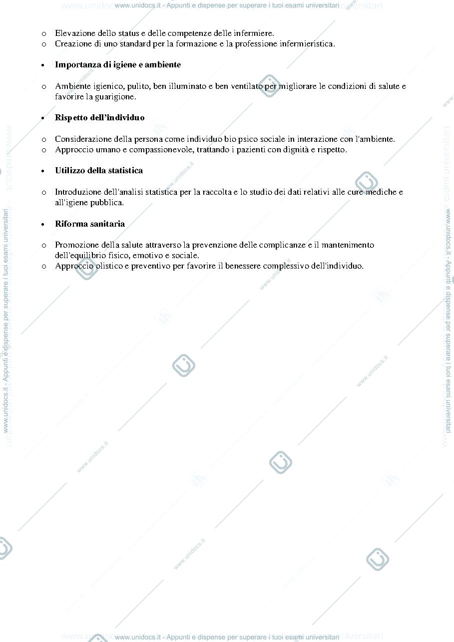 Anteprima pagina 3 — Appunti infermieristica generale
