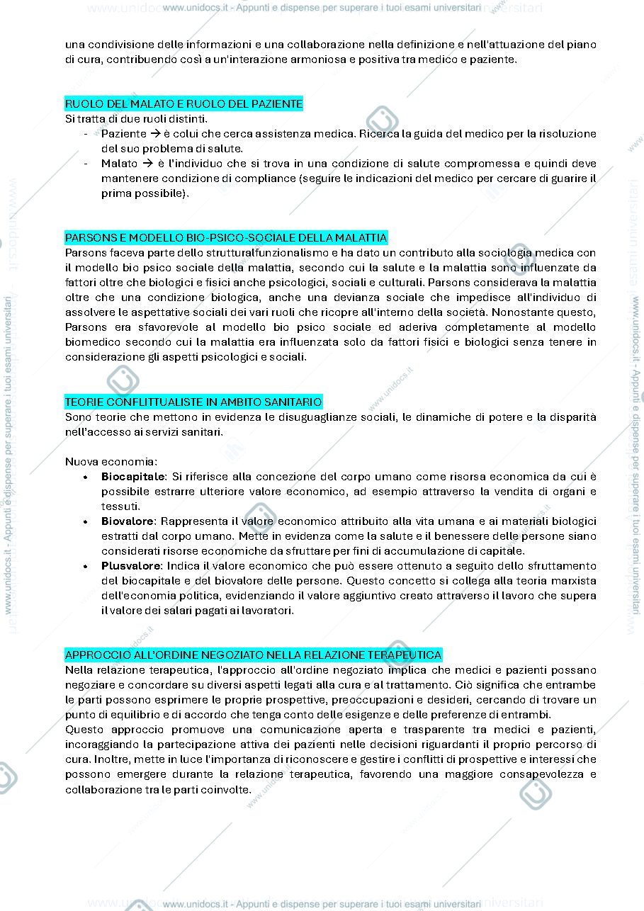Anteprima pagina 2 — Appunti sociologia (argomenti d'esame)