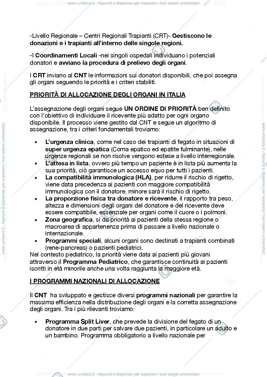 Anteprima pagina 2 — Trapianti 