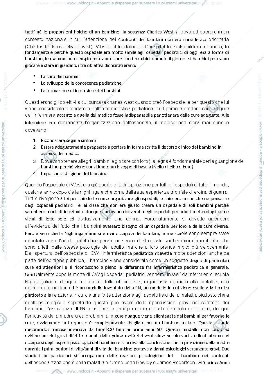 Anteprima pagina 4 — Infermieristica pediatria 