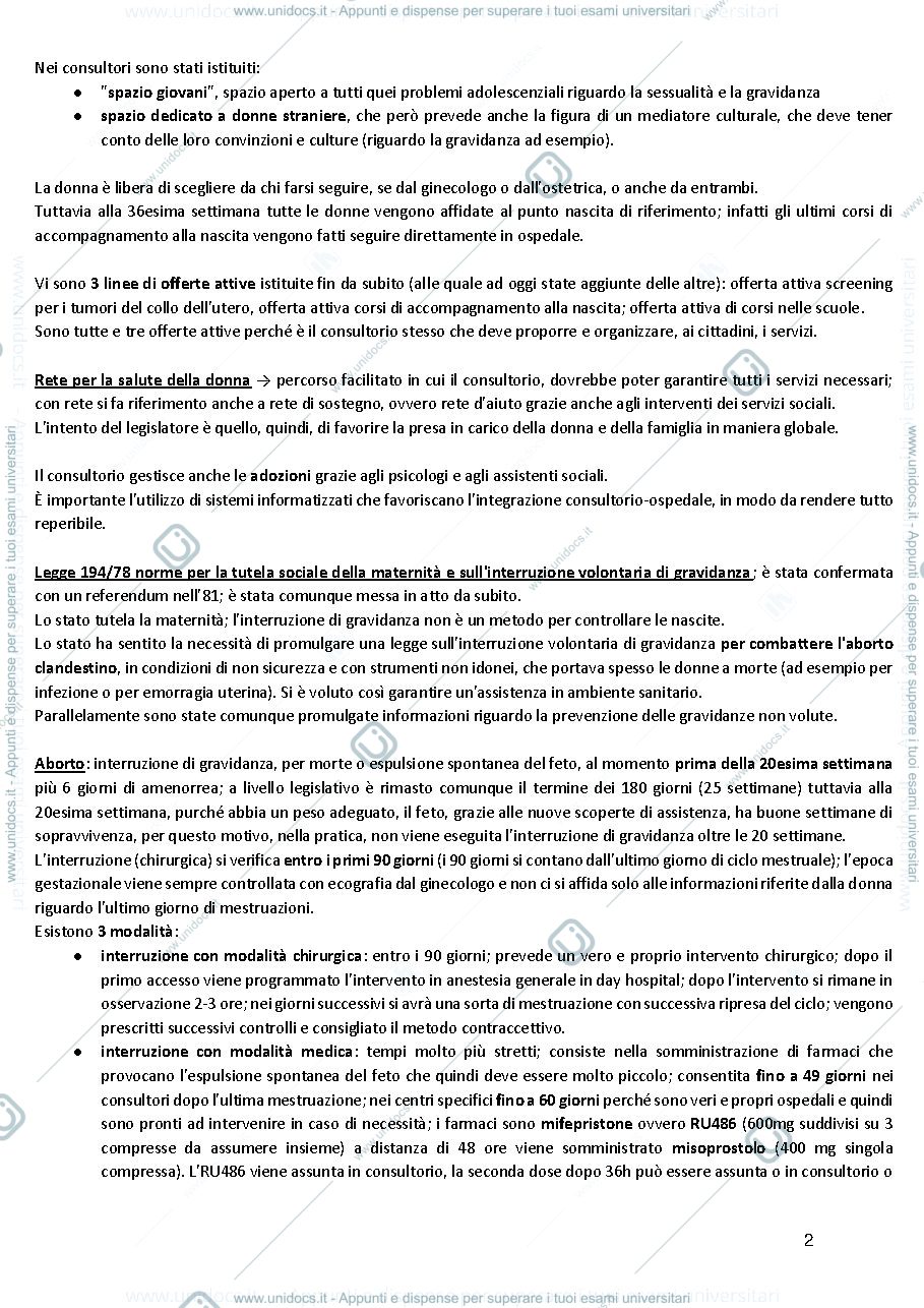 Anteprima pagina 2 — Ostetricia e ginecologia 