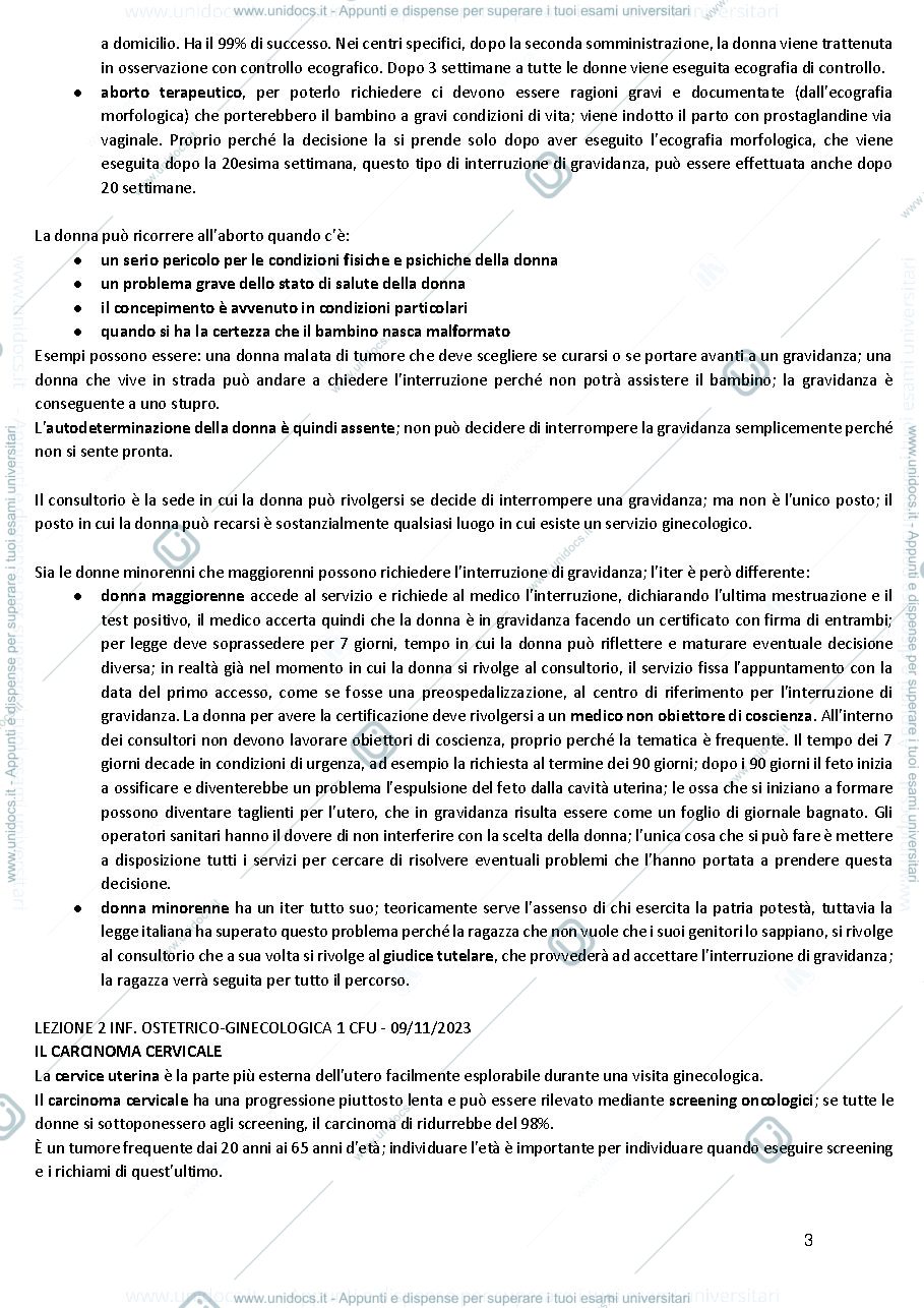 Anteprima pagina 3 — Ostetricia e ginecologia 