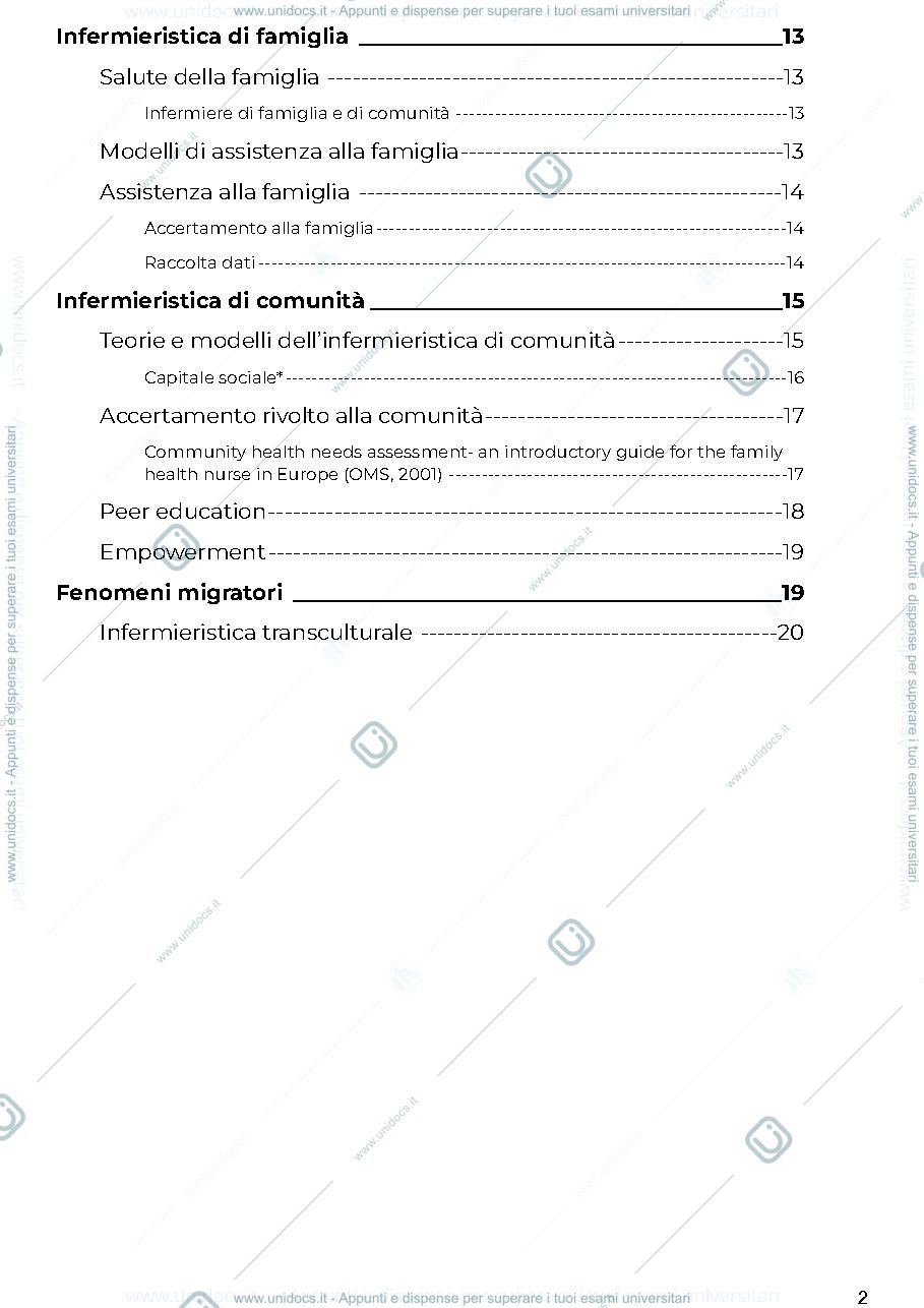 Anteprima pagina 2 — Infermieristica preventiva e della comunità