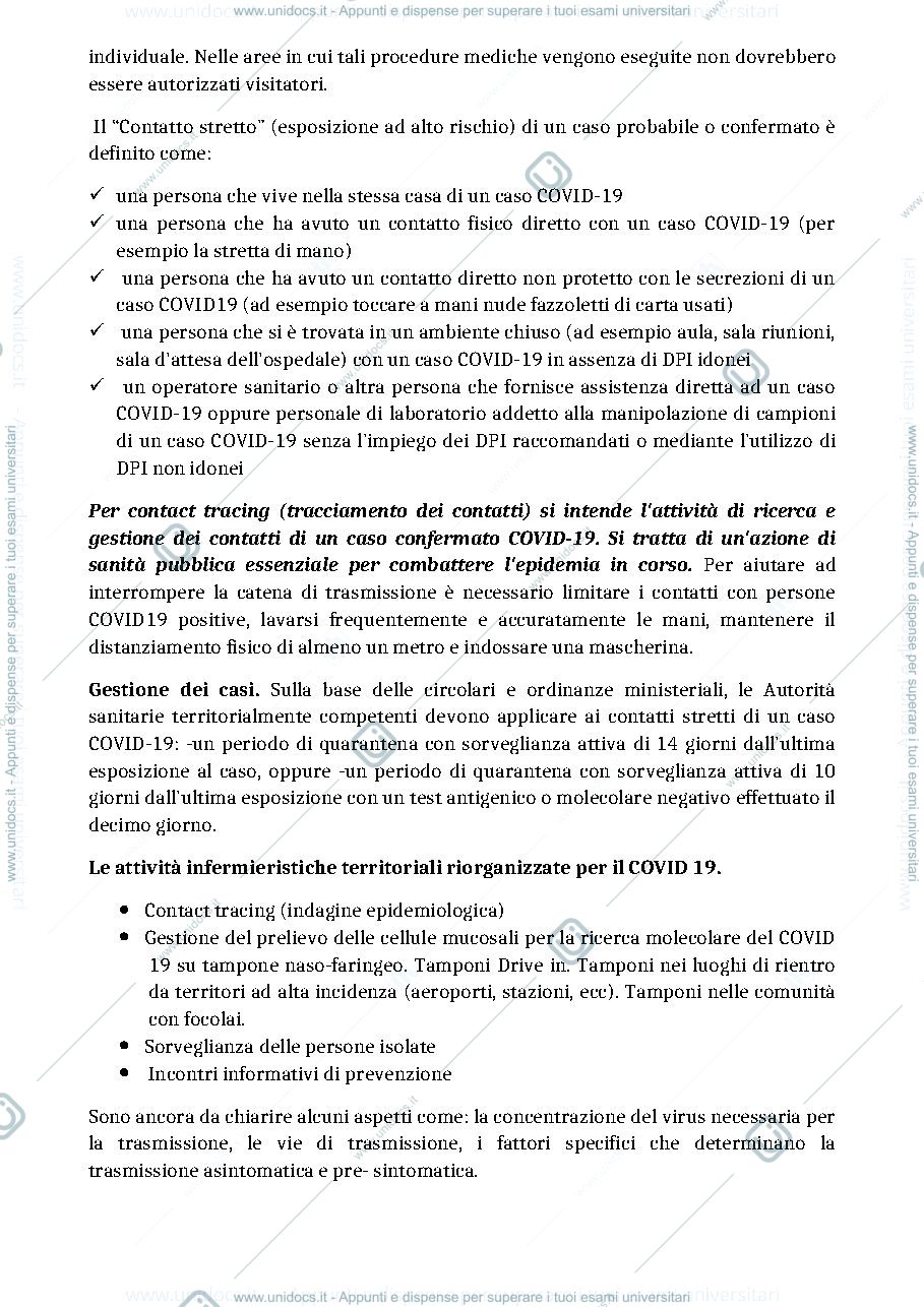 Anteprima pagina 2 — INFERMIERISTICA PREVENTIVA E DI COMUNITÀ