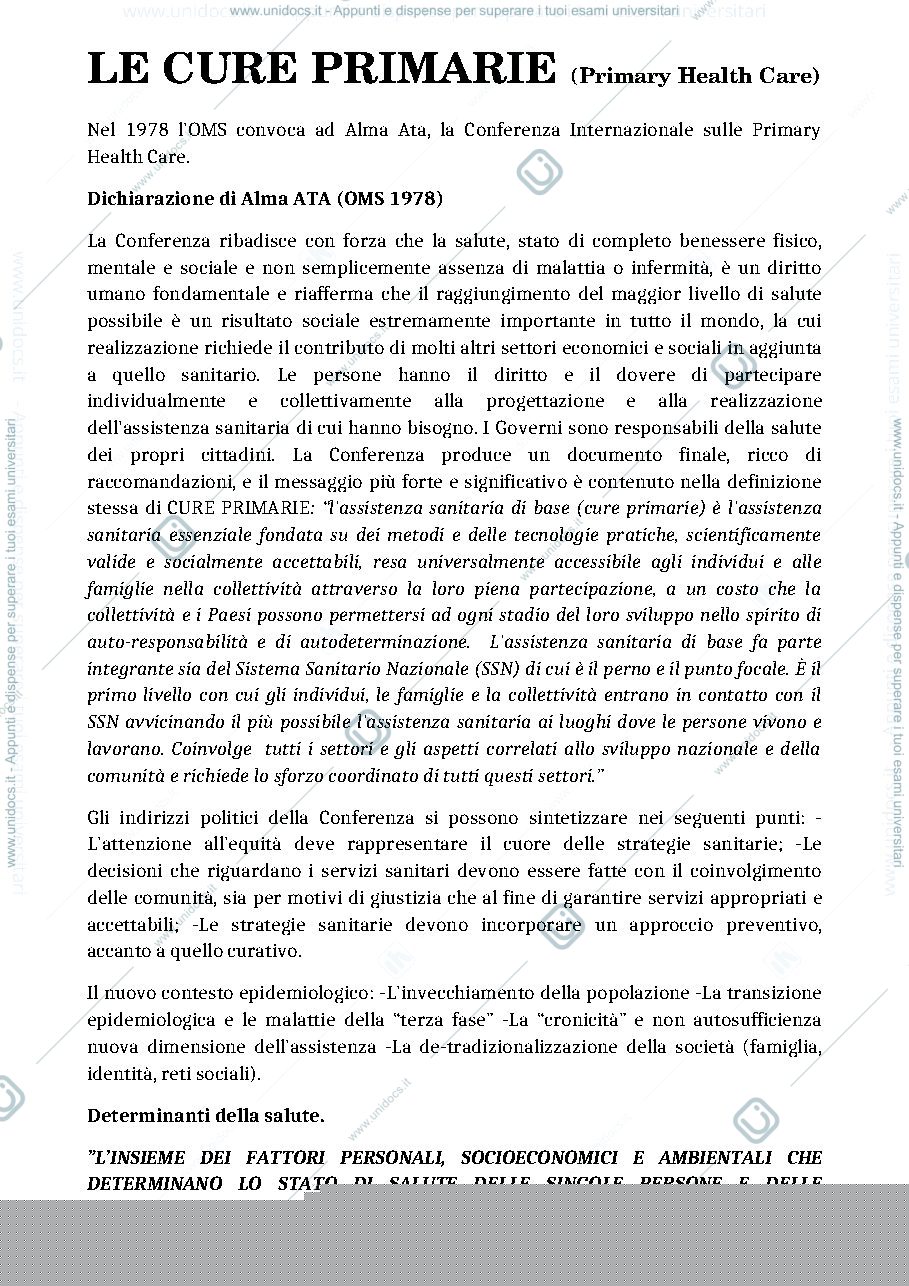 Anteprima pagina 3 — INFERMIERISTICA PREVENTIVA E DI COMUNITÀ